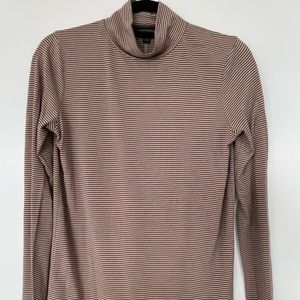 Banana Republic Striped Turtleneck